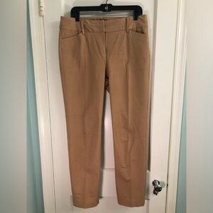 Talbots brown Newport pants size 10